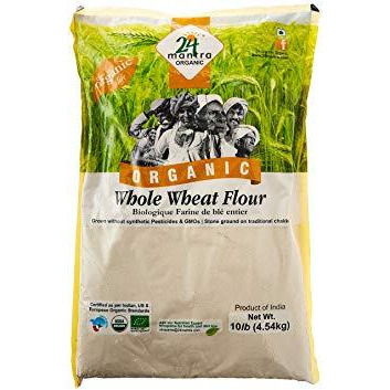 organic whole wheat atta 10lb