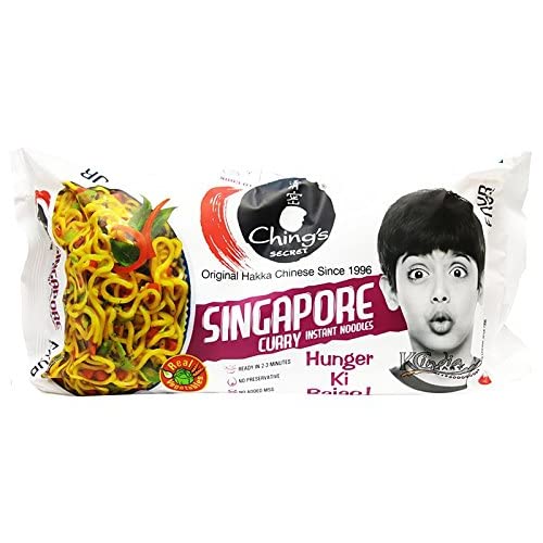 singapore curry noodles